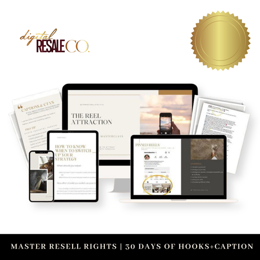 The Reel Attraction Masterclass + 30 Hooks & Captions + BONUSES