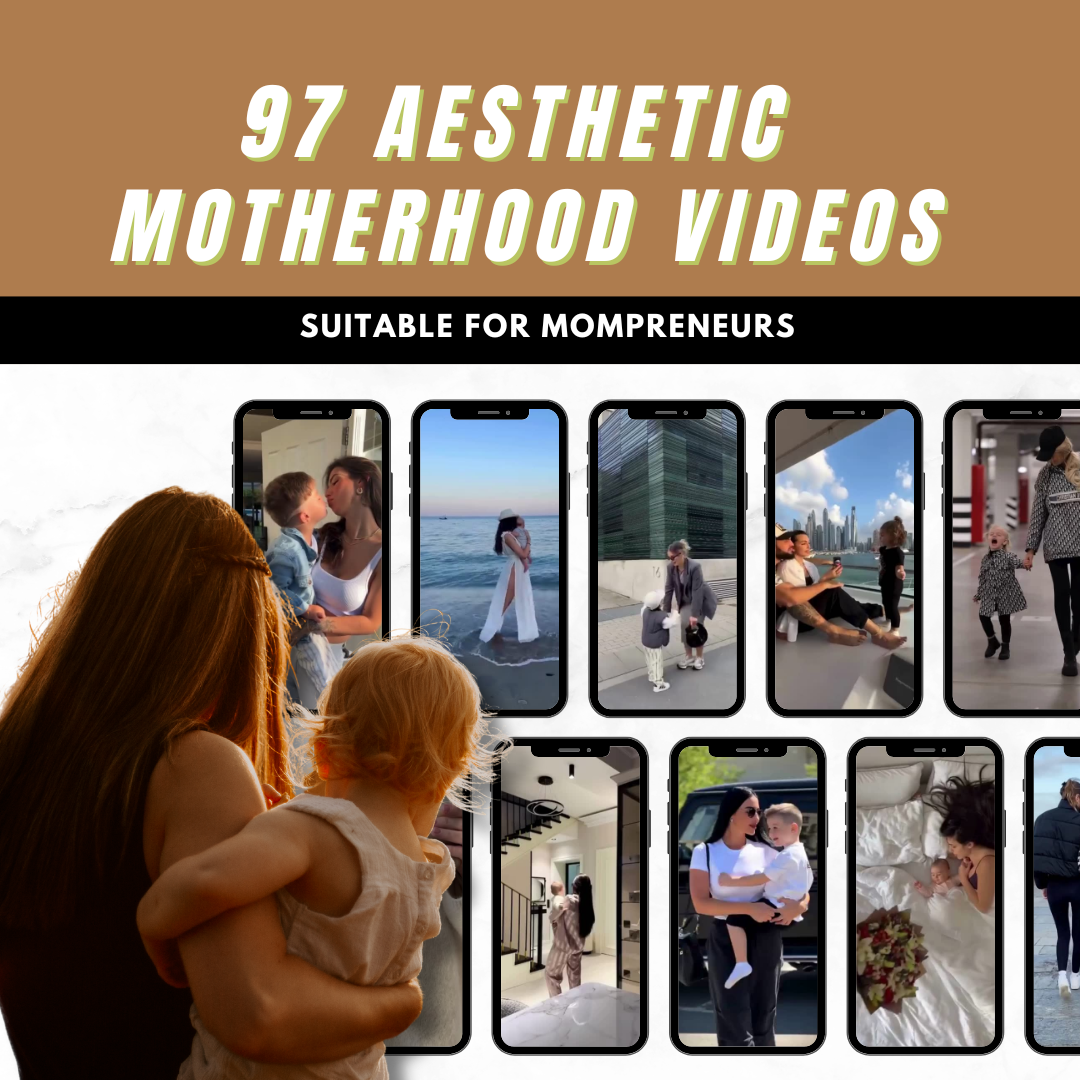 97 HD AESTHETIC MOTHERHOOD VIDEO CLIPS FOR MOMPRENEURS WITH MRR