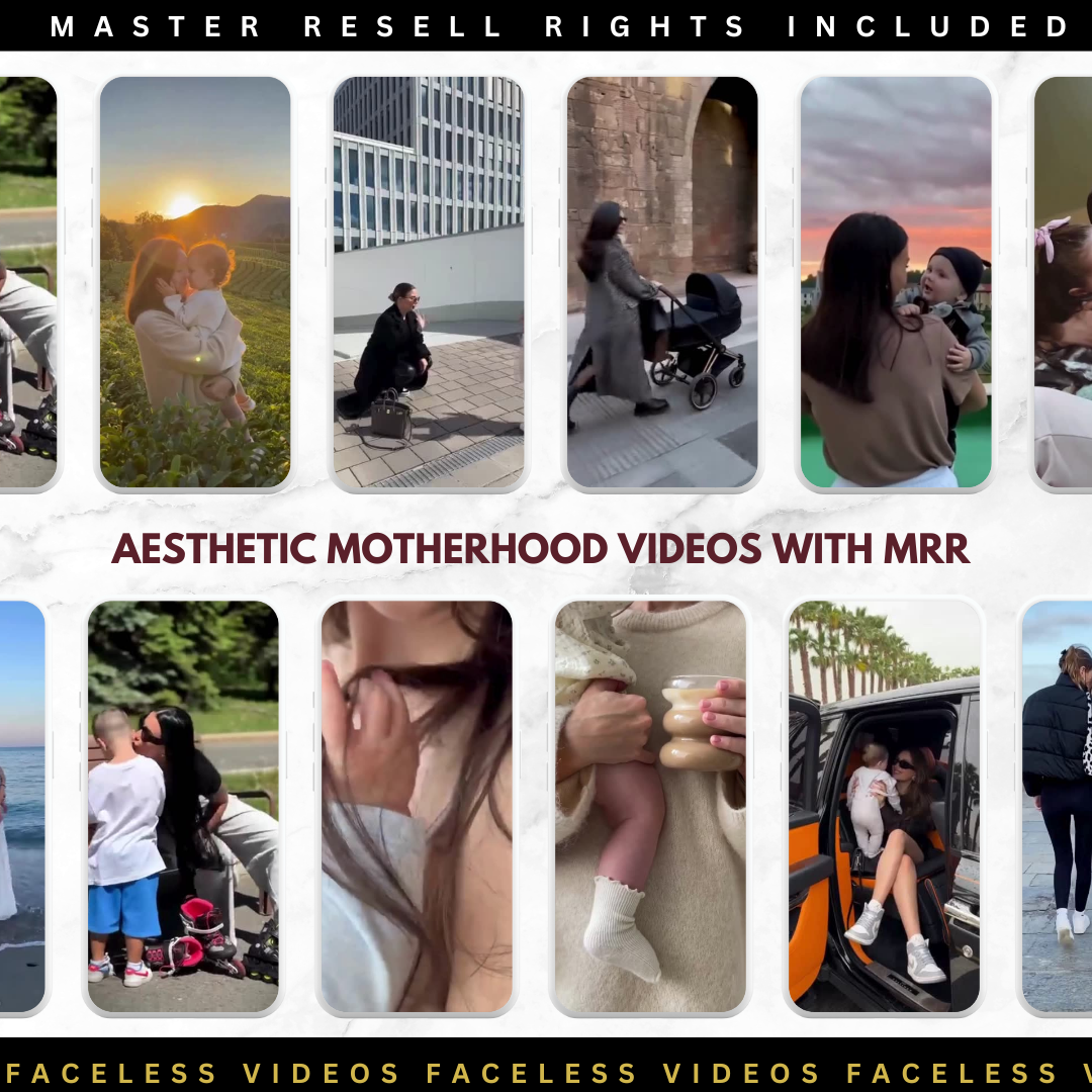 97 HD AESTHETIC MOTHERHOOD VIDEO CLIPS FOR MOMPRENEURS WITH MRR